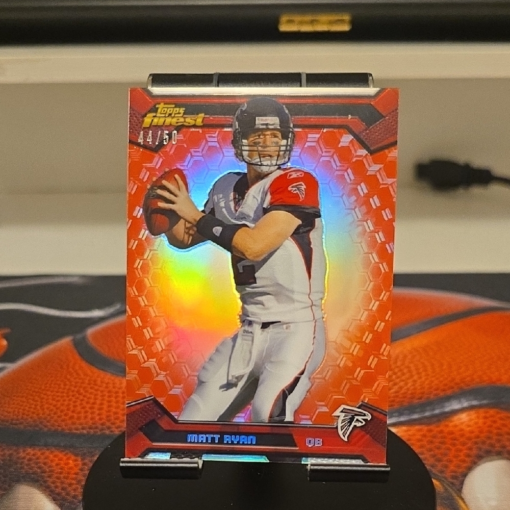 2013 FINEST 22 MATT RYAN REFRACTOR /50 MINT